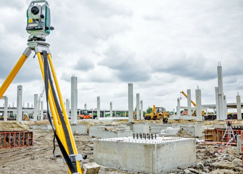 Grondwerk uitzetten